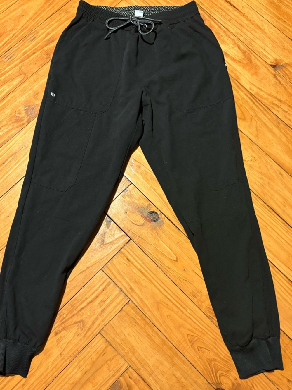koi Black Women's Drawstring Jogger Pants